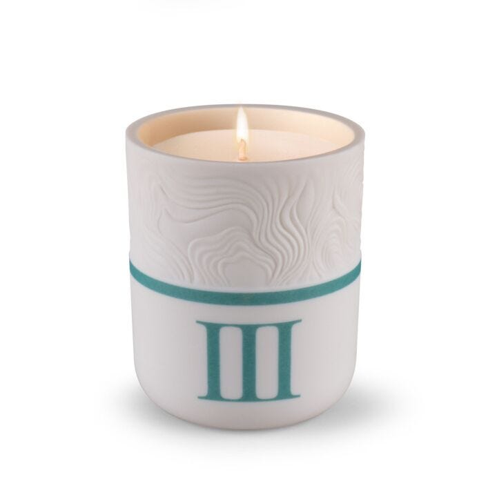 Timeless Candle III. Mediterranean Beach Scent in Lladró