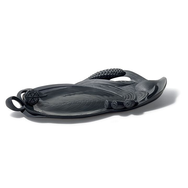 Naturo. -Tray (black) in Lladró