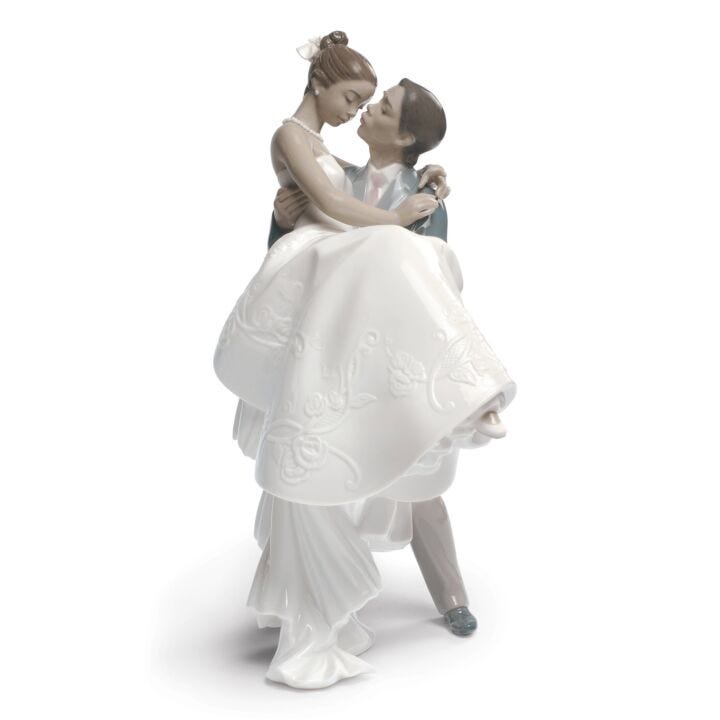 The Happiest Day Couple Figurine in Lladró