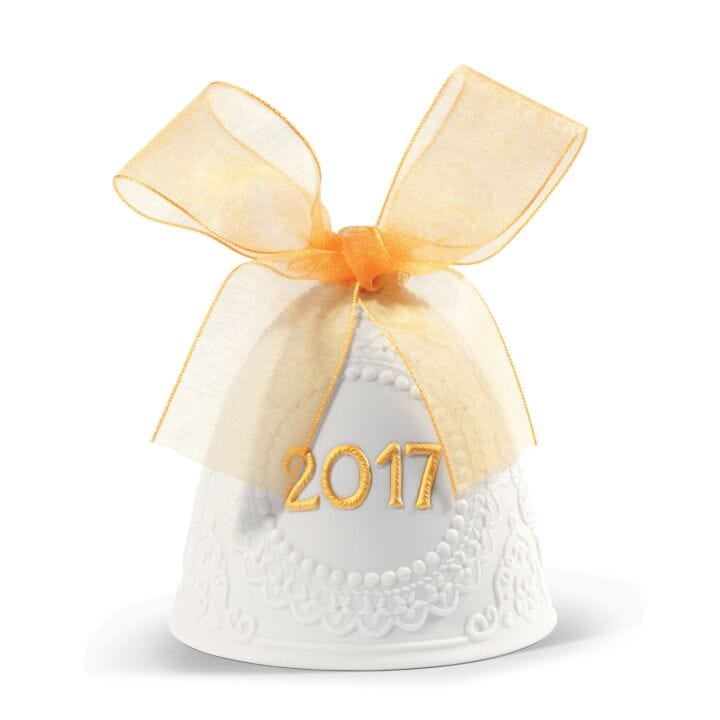 2017 Christmas Bell. Golden Lustre in Lladró