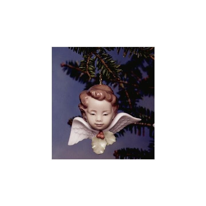 SERAPH WITH HOLLY in Lladró
