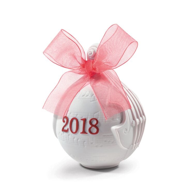 2018 Christmas Ball. Red in Lladró