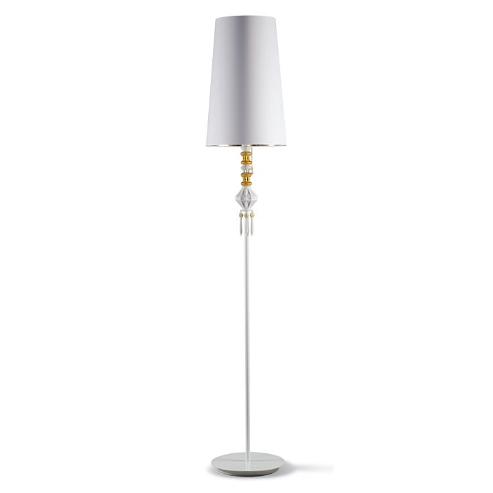 Belle de Nuit Floor Lamp I. Golden Luster (CE) in Lladró