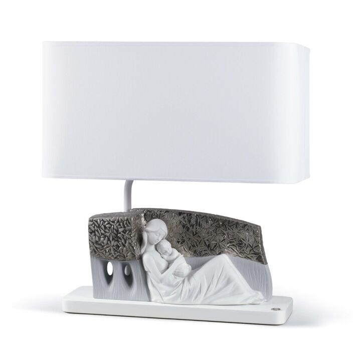 A tender caress - Lamp (UK) in Lladró