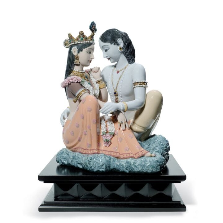 Divine Love Couple Figurine. Limited Edition in Lladró
