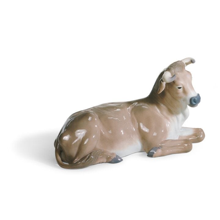 Calf Nativity Figurine in Lladró