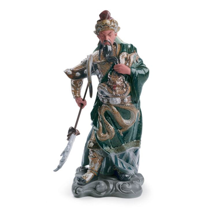 Ancient Dynasty Warrior Figurine in Lladró