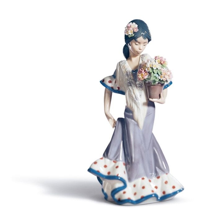 Flor Maria Flamenco Figurine in Lladró
