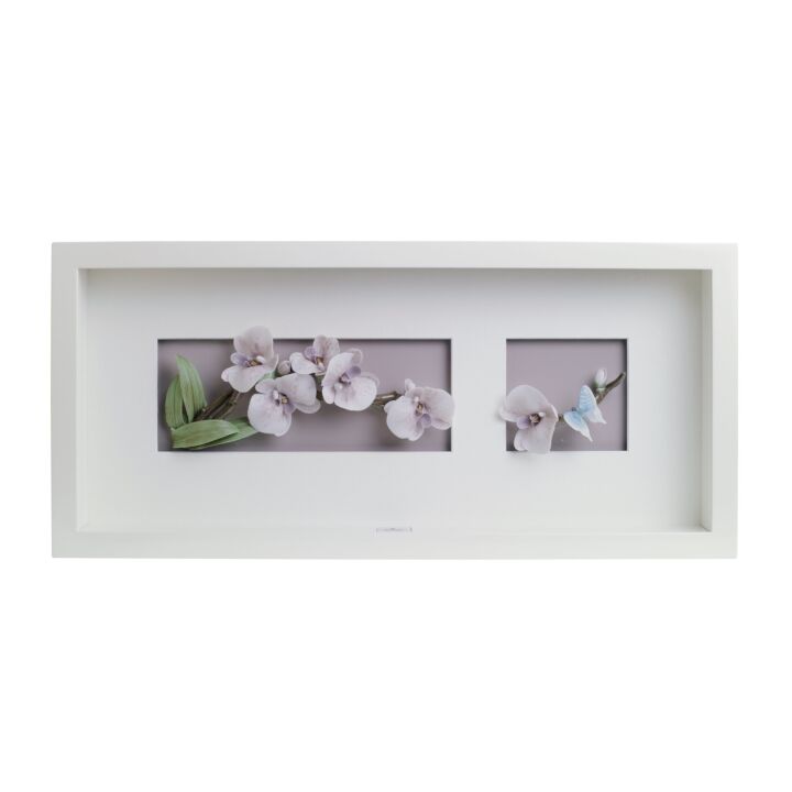 Natural Orchids Wall Art in Lladró