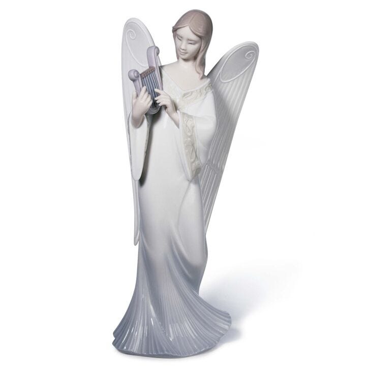 Celestial Melody Tree Topper Christmas Ornament in Lladró