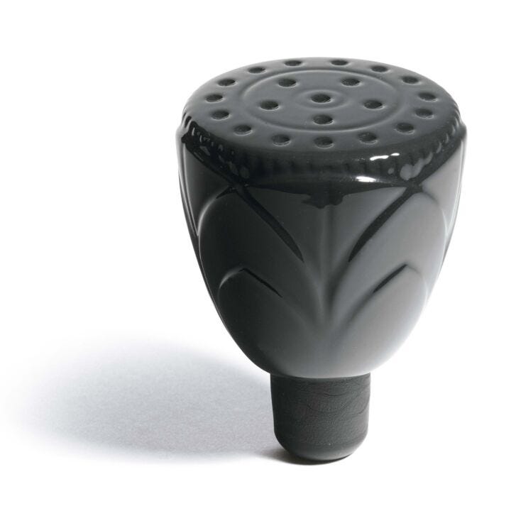 Naturo. -bottle stopper I (black) in Lladró