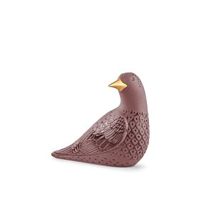 Starling II Figurine. Purple