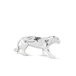 Jungle Panther Black Sculpture in Lladró