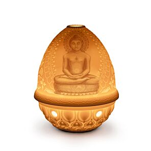 Lord Mahavira Lithophane. Rechargeable LED in Lladró