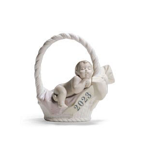 Born in 2023 Girl Figurine