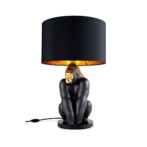 Gorilla lamp. Black-gold (UK)