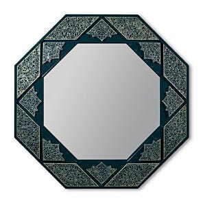 Arabesque Eight Sided Wall Mirror in Lladró