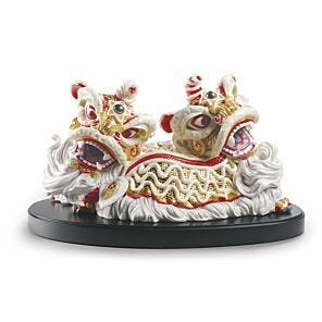 Lion Dance Sculpture. Limited Edition