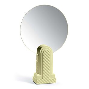Metropolis-Vanity mirror(light yellow) in Lladró