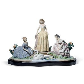Escultura mujeres Puente romántico. Serie limitada