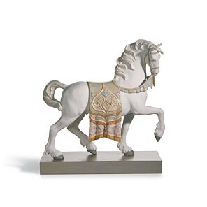 A Regal Steed Sculpture