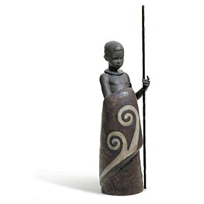 African Boy Figurine in Lladró