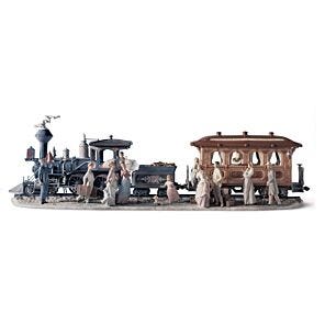 Scultura La grande avventura del treno. Serie limitata