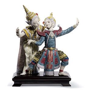 Thai dancers in Lladró
