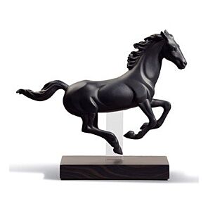 Gallop I (black) in Lladró
