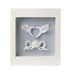 Romantic Doves Wall Art in Lladró