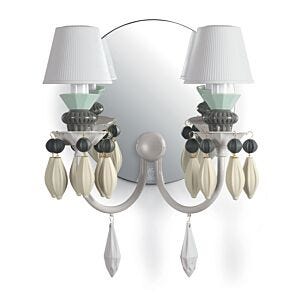 Belle de Nuit 2 Lights Wall Sconce. Black (JP)