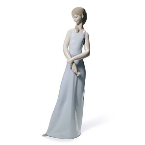 THE LADY OF THE ROSE (BLUE) in Lladró