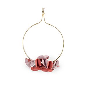Lola Open Choker. Pink & Red in Lladró
