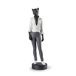 Panther Woman Figurine