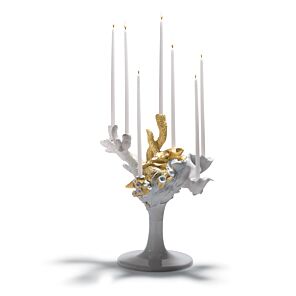 Candelabro Naturofantastic. Lustro oro