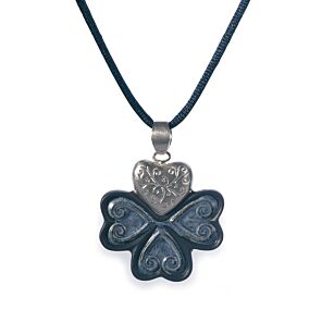 Corazón de la suerte (plata)