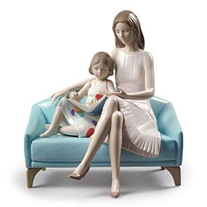 Our Reading Moment Mother Figurine