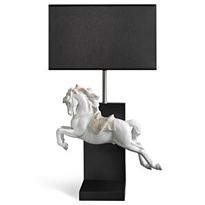 Lampada da tavolo Cavallo in pirouette (CE) in Lladró