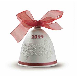 2019 Christmas bell. Red in Lladró