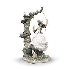 Figurina Donna Dondolandosi in Lladró