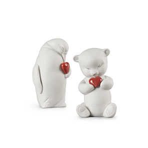 Loverly Bear & Penguin Set