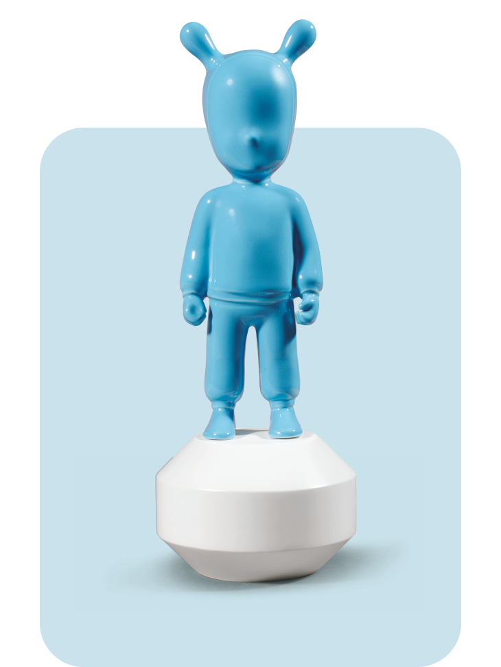 The Blue Guest escultura